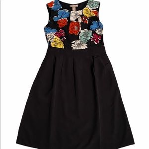 Banana Republic navy floral dress
